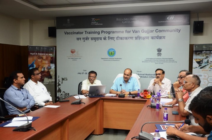 CCSNIAH and DAHD conducted Vaccinators Training Program for Van Gujjar  Community - Involvement